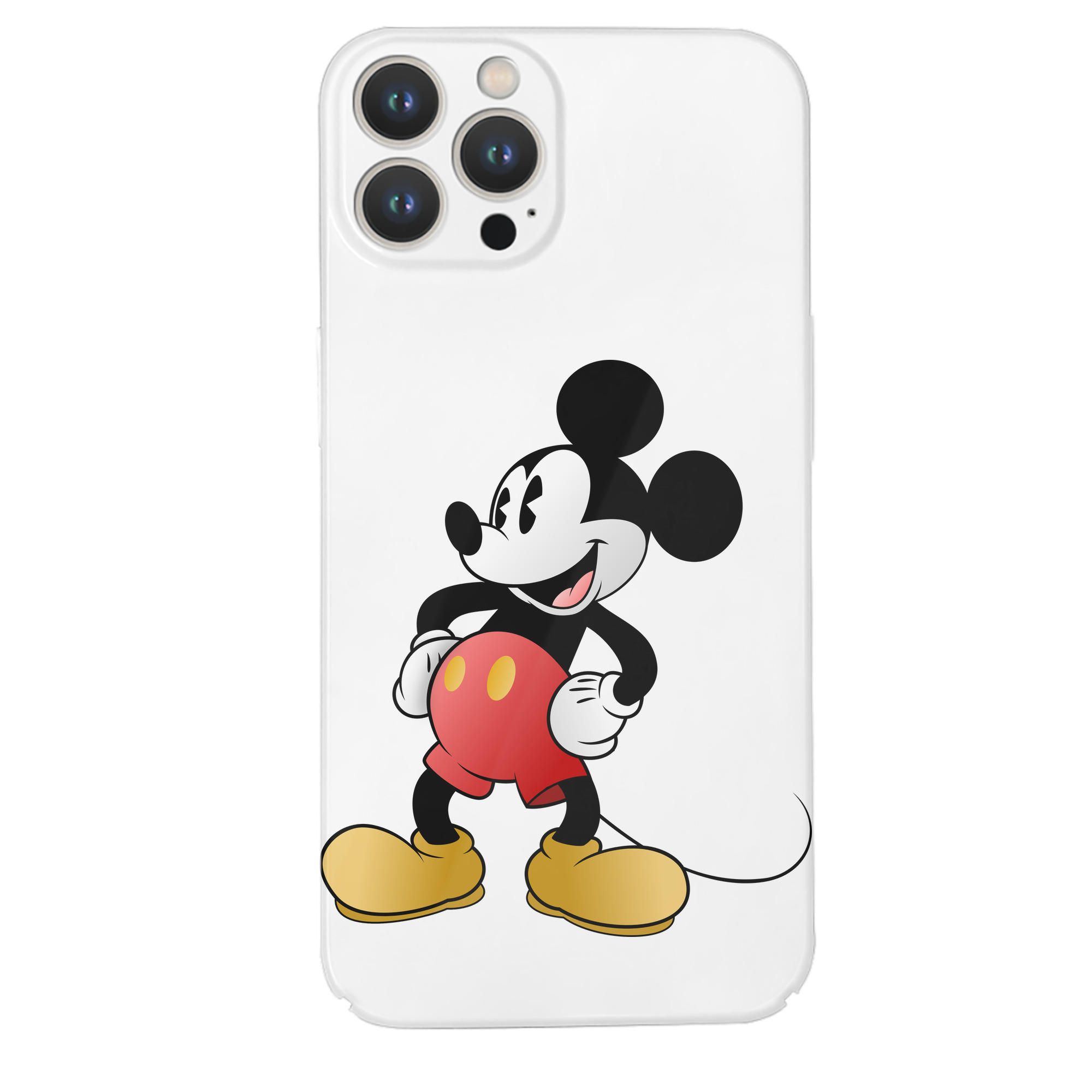 （画像用） ミッキーマウス Mickey Mouse 【iPhone 14シリーズ対応】ハードケース